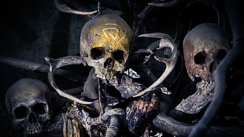 Illustration for article titled Take a closer look at the creepy altar from True Detective's finale